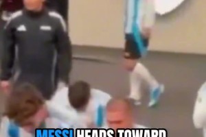 马卡：在球员通道中，梅西等人与委内瑞拉球员林孔等人发生口角